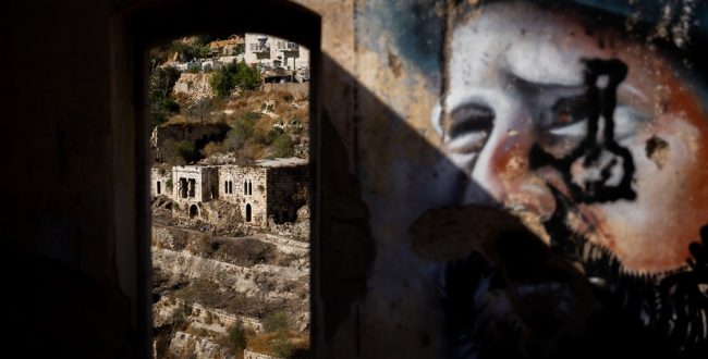 צילום מליפתא, כפר פלסטיני נטוש בקרבת ירושלים. צילום: פלאש 90